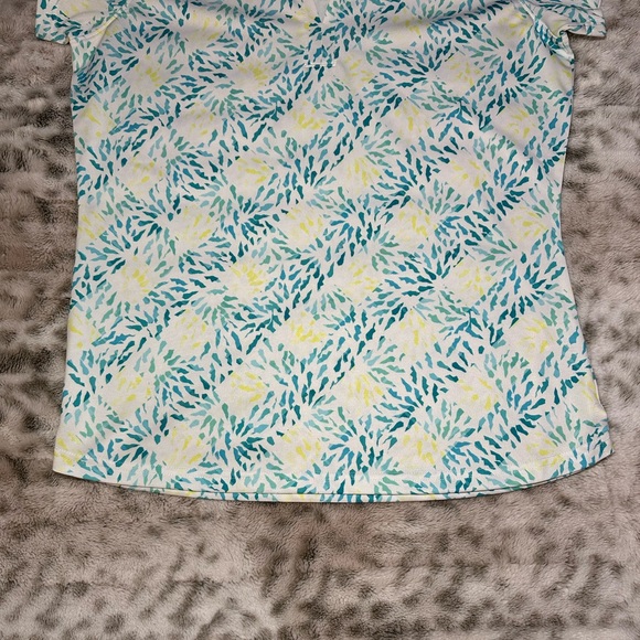 Tournament collection Polo Shirt Women Large Multicolor Light Blue, Yellow - Picture 6 of 12